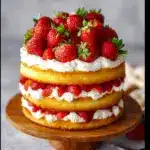 Strawberry Shortcake Cake Recipe