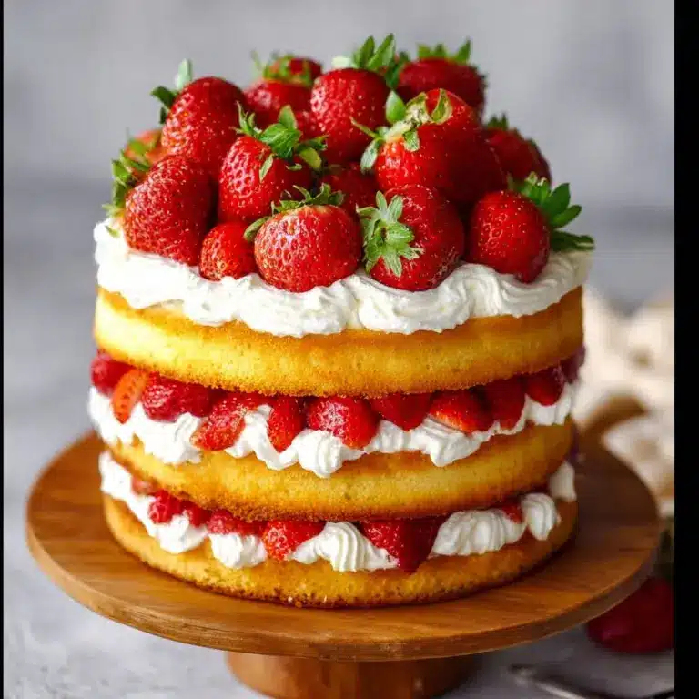 Strawberry Shortcake Cake Recipe