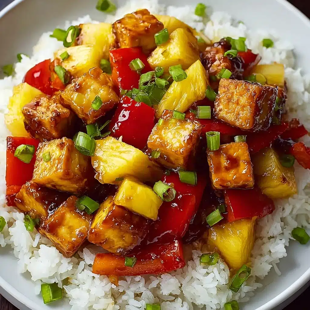 The Best Vegan Pineapple Tofu (That’ll Make You Forget Takeout Forever!)
