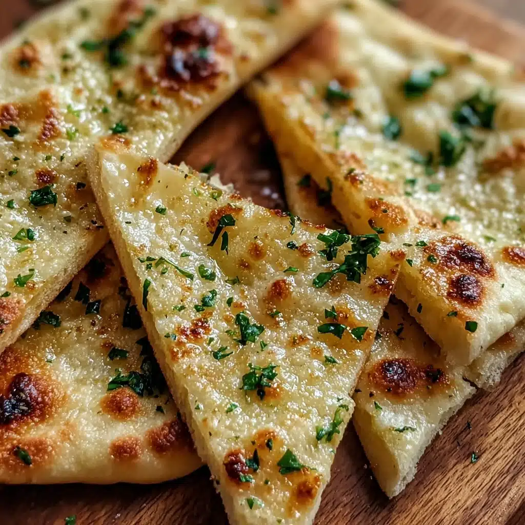 Air Fryer Garlic Flatbread – Quick & Delicious Recipe - Recipe Image