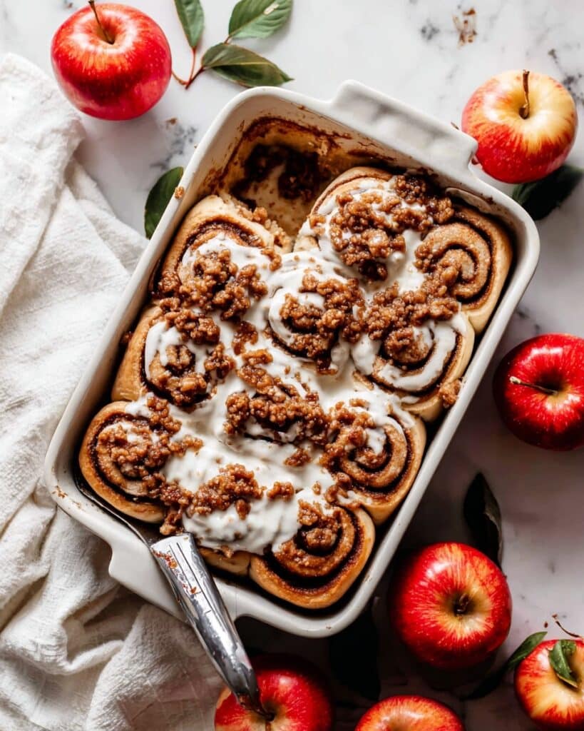 Apple Pie Cinnamon Rolls Recipe