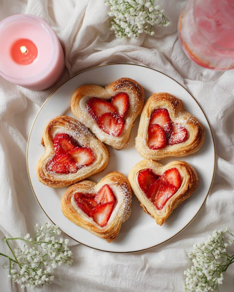 Vegan Strawberry Cream Danish Recipe