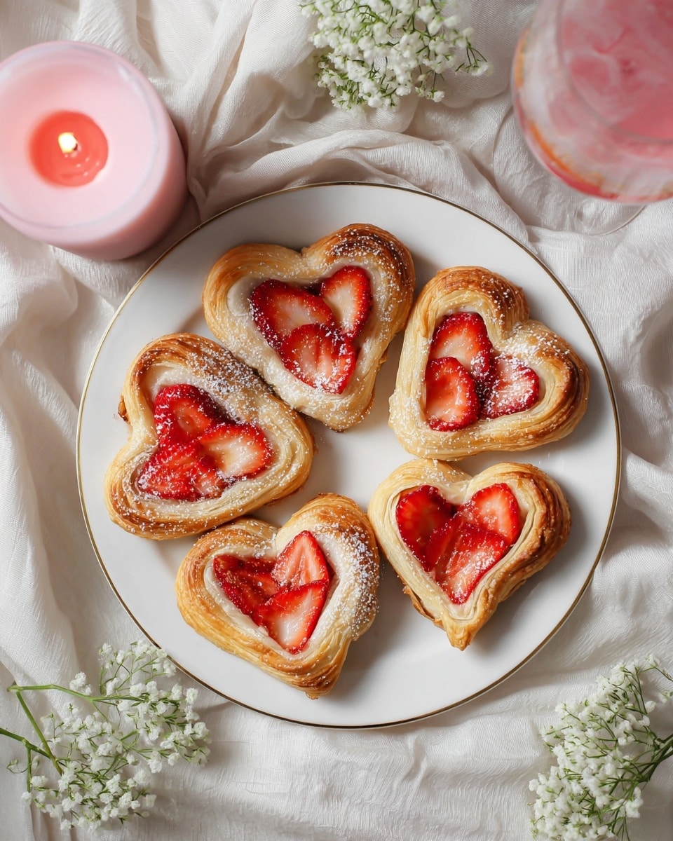 Vegan Strawberry Cream Danish Recipe