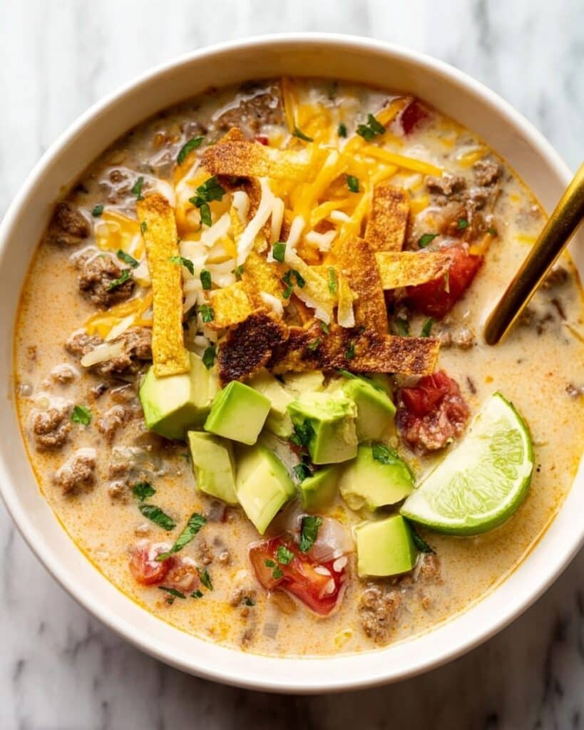 Creamy Taco Soup Recipe
