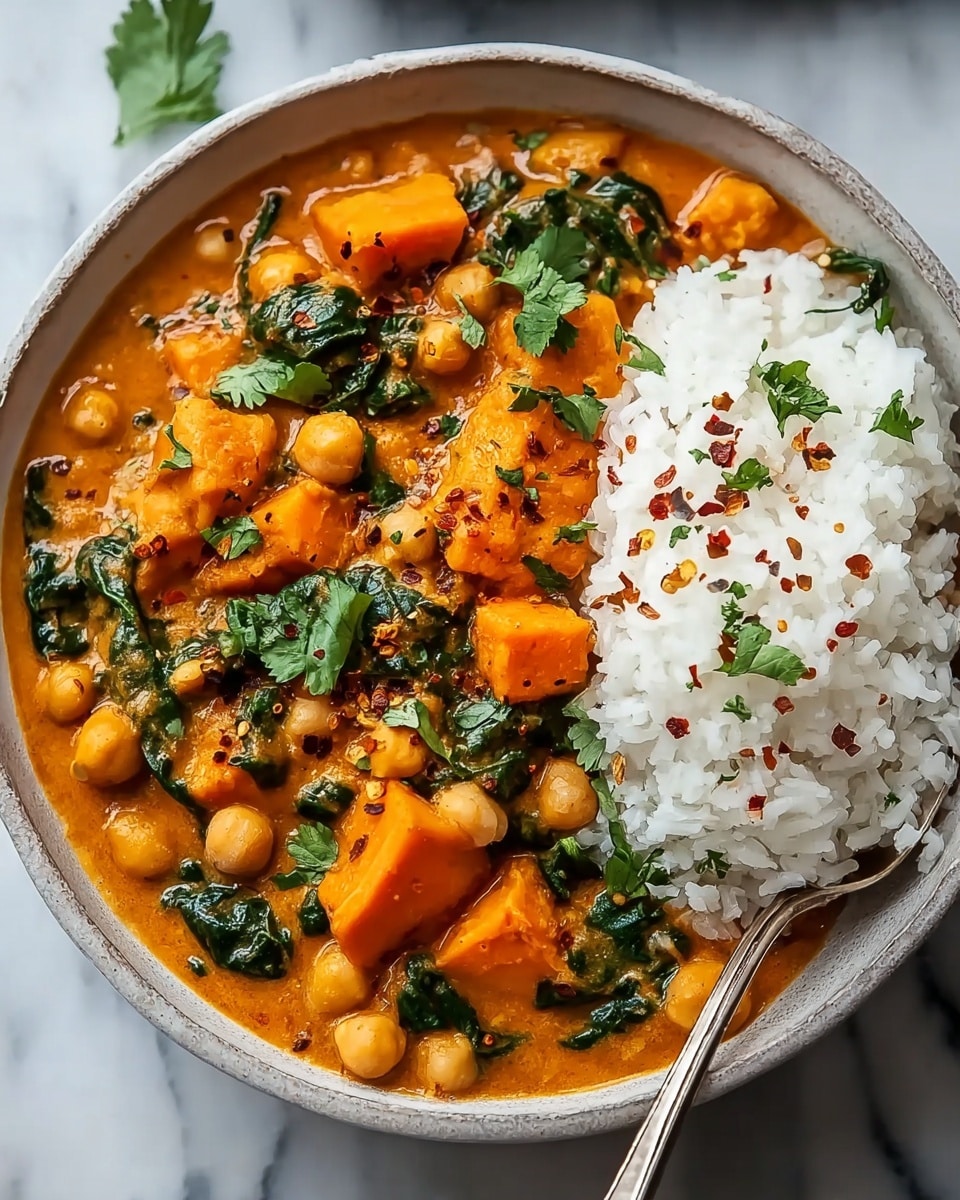 Sweet Potato and Chickpea Curry Recipe