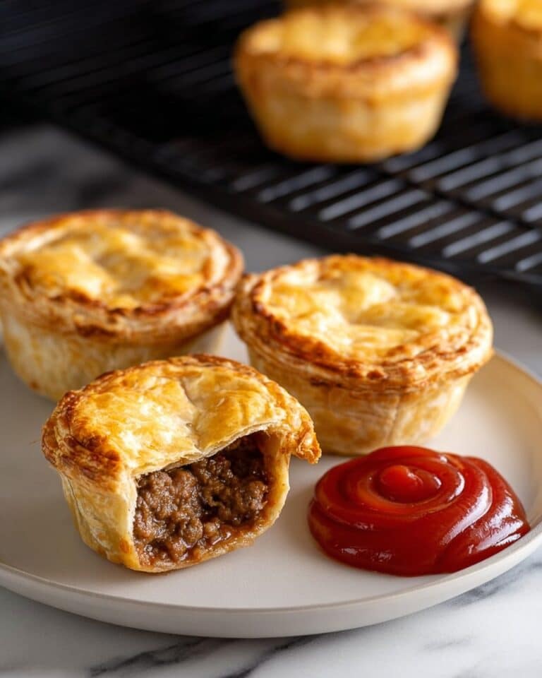 Australian Beef Party Pies (Mini Meat Pies) Recipe