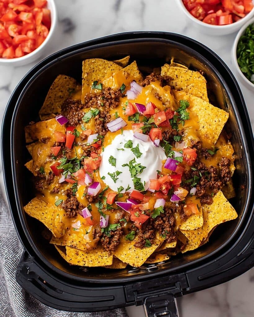 Air Fryer Nachos Recipe