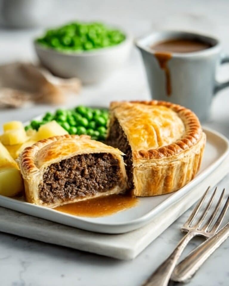 Flaky Mince Beef and Onion Pie Recipe