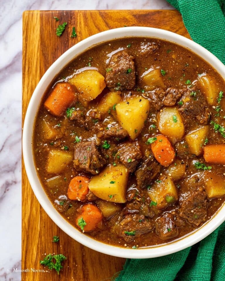 Instant Pot Beef Stew with a Secret Ingredient Recipe