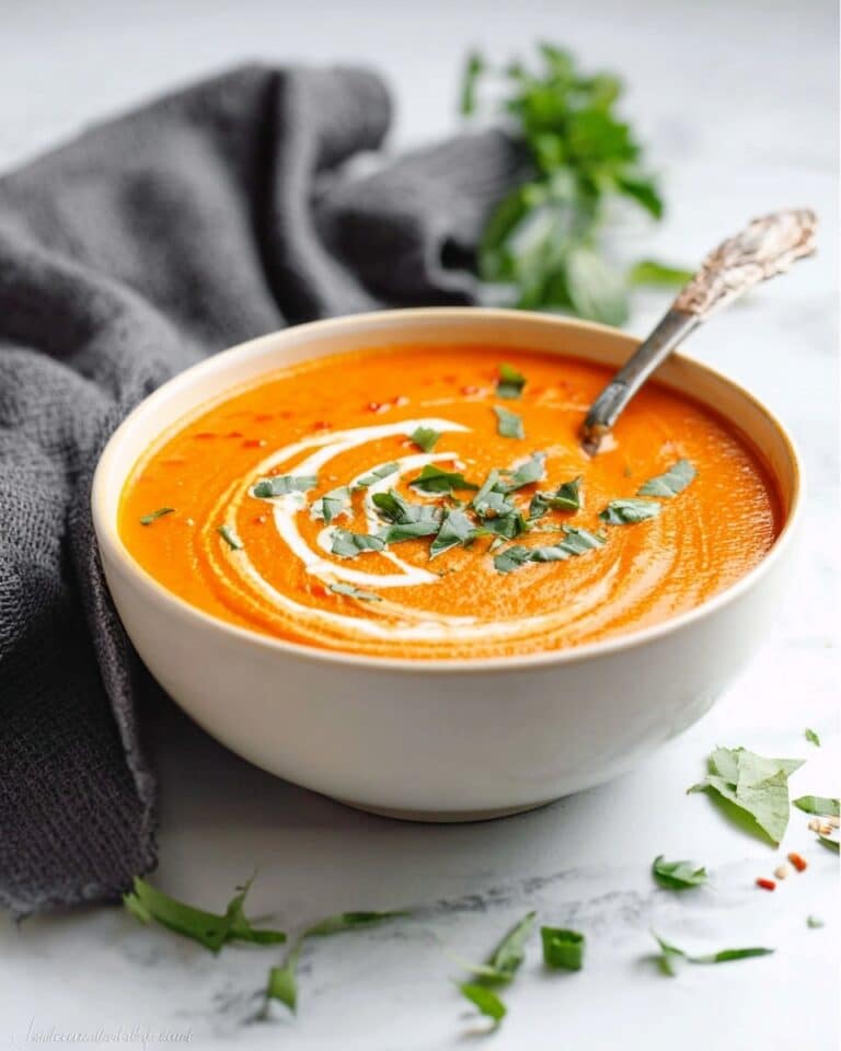 Easy Homemade Roasted Tomato Soup Recipe