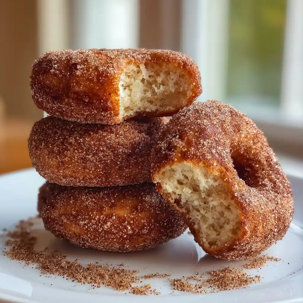 Irresistible Apple Cider Donuts With Cinnamon Sugar Crust Recipe - Recipe Image