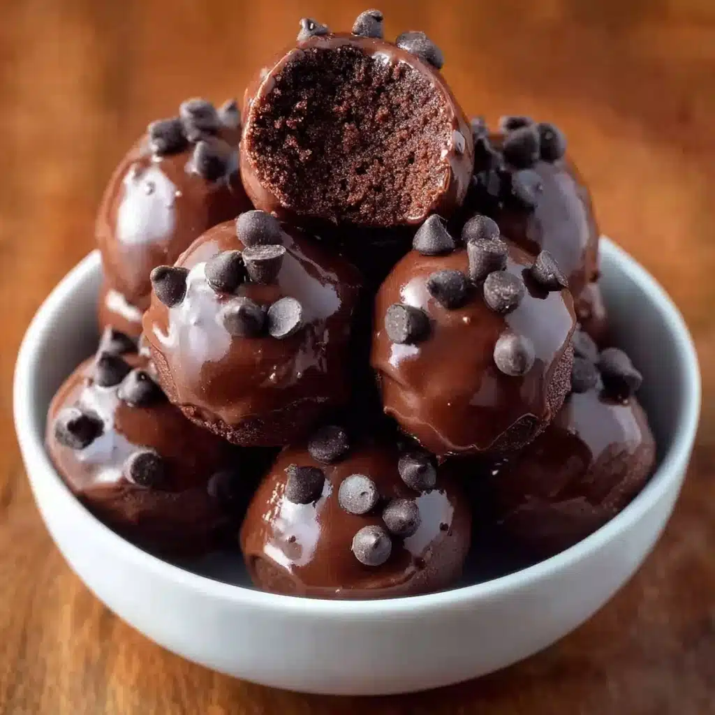 No-Bake Cottage Cheese Brownie Batter Protein Bites Recipe - Recipe Image