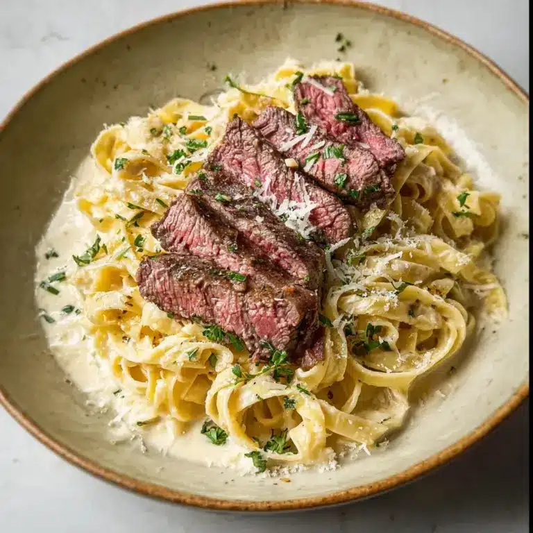 Steak Alfredo Recipe