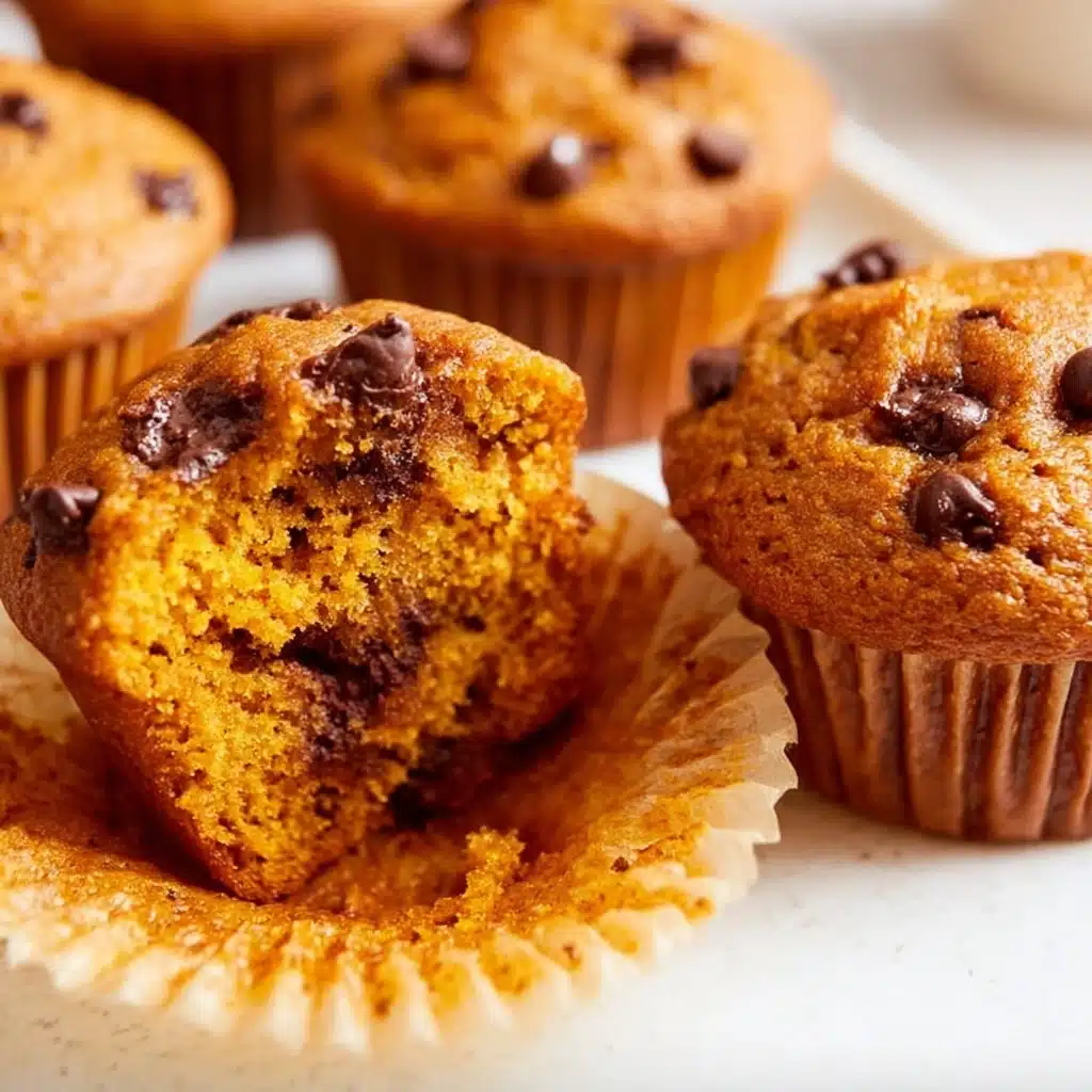 Pumpkin Chocolate Chip Muffins Recipe - Recipe Image
