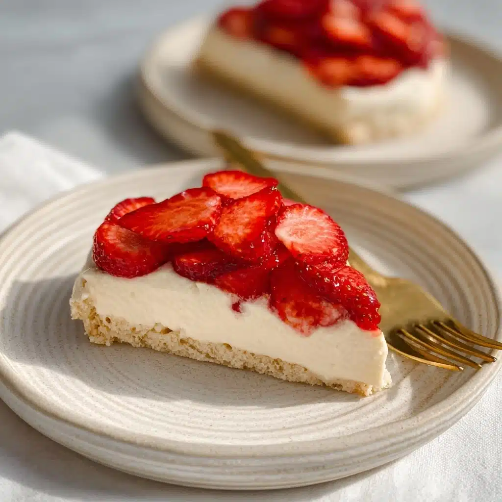 Vanilla Custard & Strawberry Tart Recipe - Recipe Image