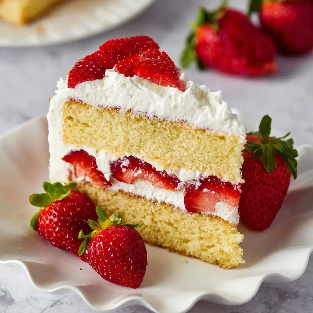 Strawberry Shortcake Cake Recipe - Recipe Image