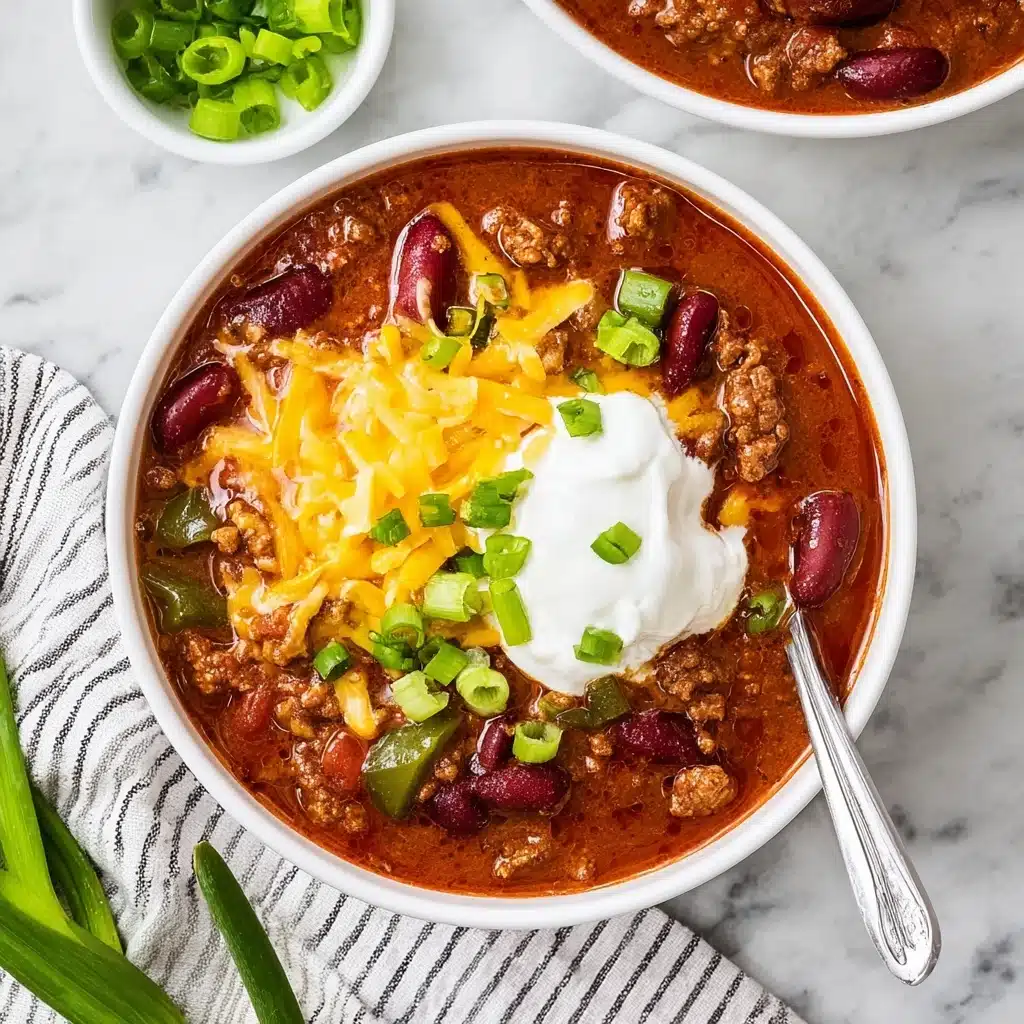 How to Make Homemade Chili Recipe - Recipe Image