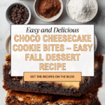 Choco Cheesecake Cookie Bites Recipe