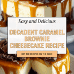 Caramel Brownie Cheesecake Recipe