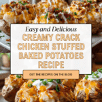 Irresistible Crack Chicken Stuffed Baked Potatoes Recipe