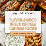 Greek Chicken Tenders Recipe