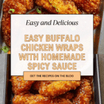 Buffalo Chicken Wraps Recipe