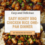 Honey BBQ Chicken Rice Recipe