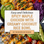 Spicy Maple Chicken and Coconut Rice Recipe