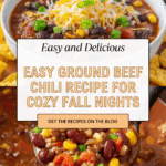 Best Ground Beef Stovetop Chili Recipe