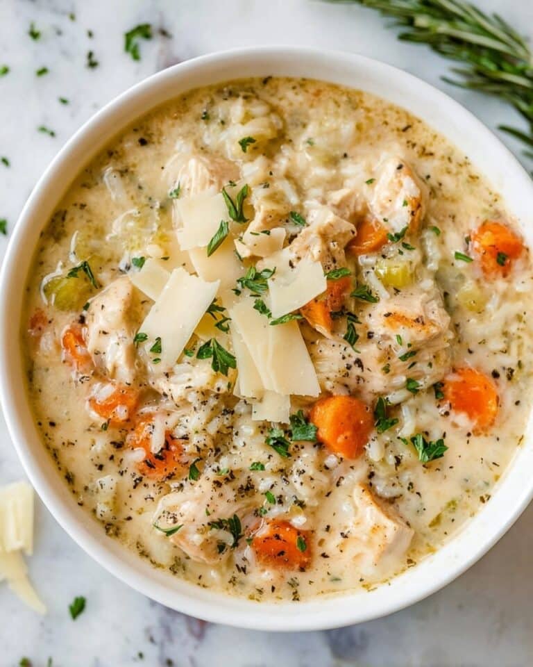 Creamy Chicken and Rice Soup Recipe