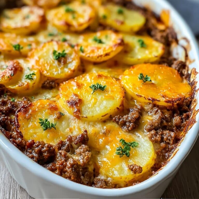 Hobo Casserole with Ground Beef & Potatoes – Quick & Delicious Recipe
