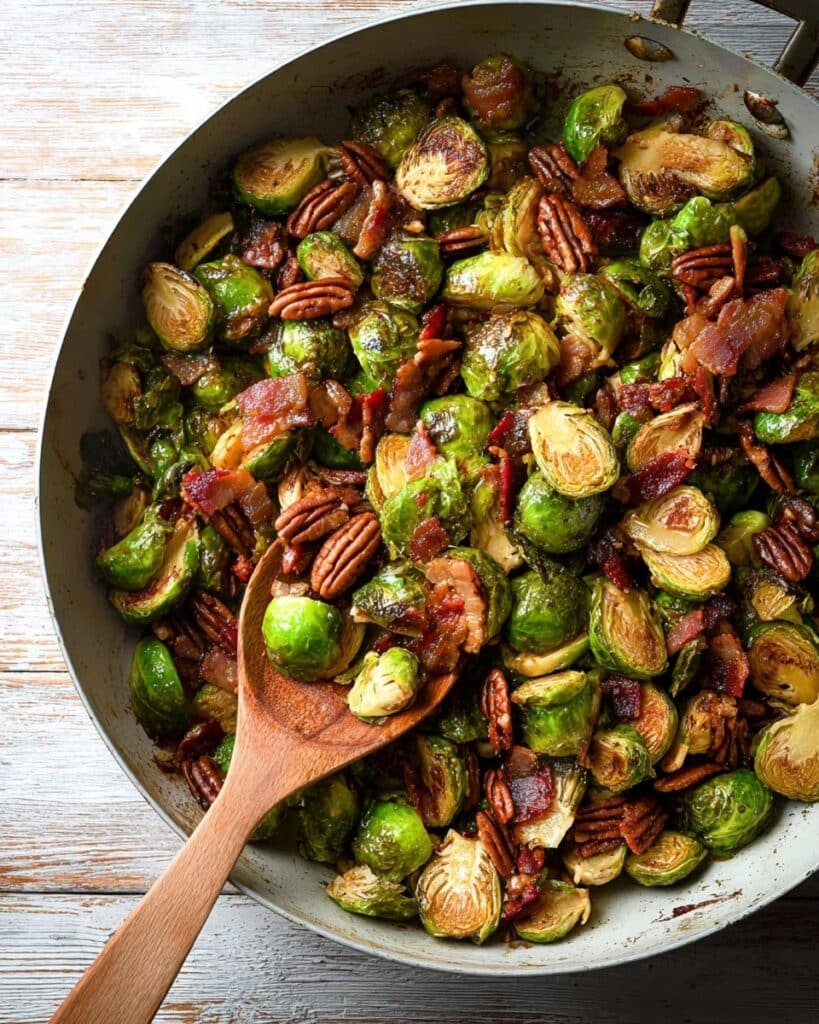Maple Bacon Brussels Sprouts Recipe