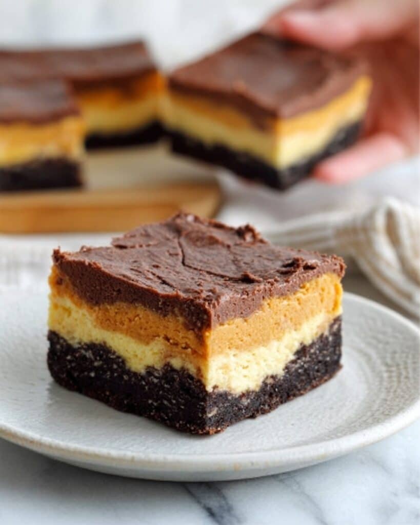 Chocolate-Pumpkin Cheesecake Bars Recipe