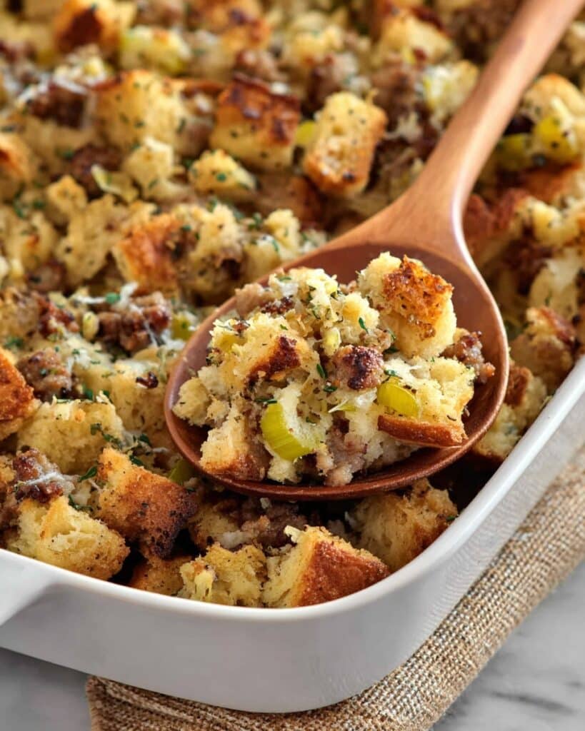 Sausage and Herb Stuffing Recipe