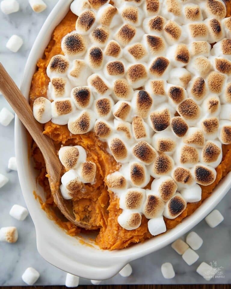 Sweet Potato Casserole with Pecan Streusel Recipe
