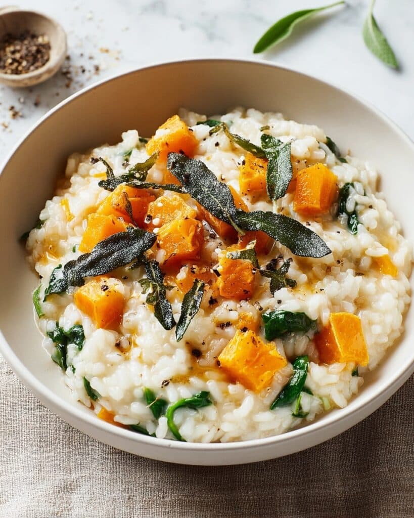 Pumpkin and Sage Risotto Recipe