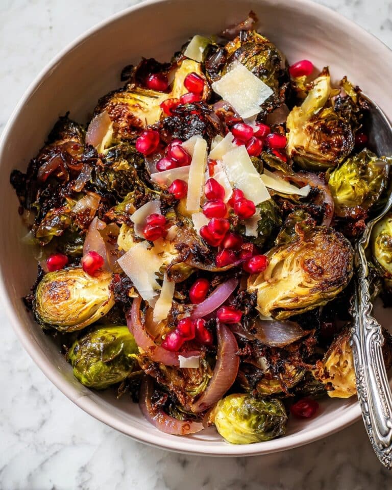 Balsamic-Fig Glazed Brussels Sprouts Recipe