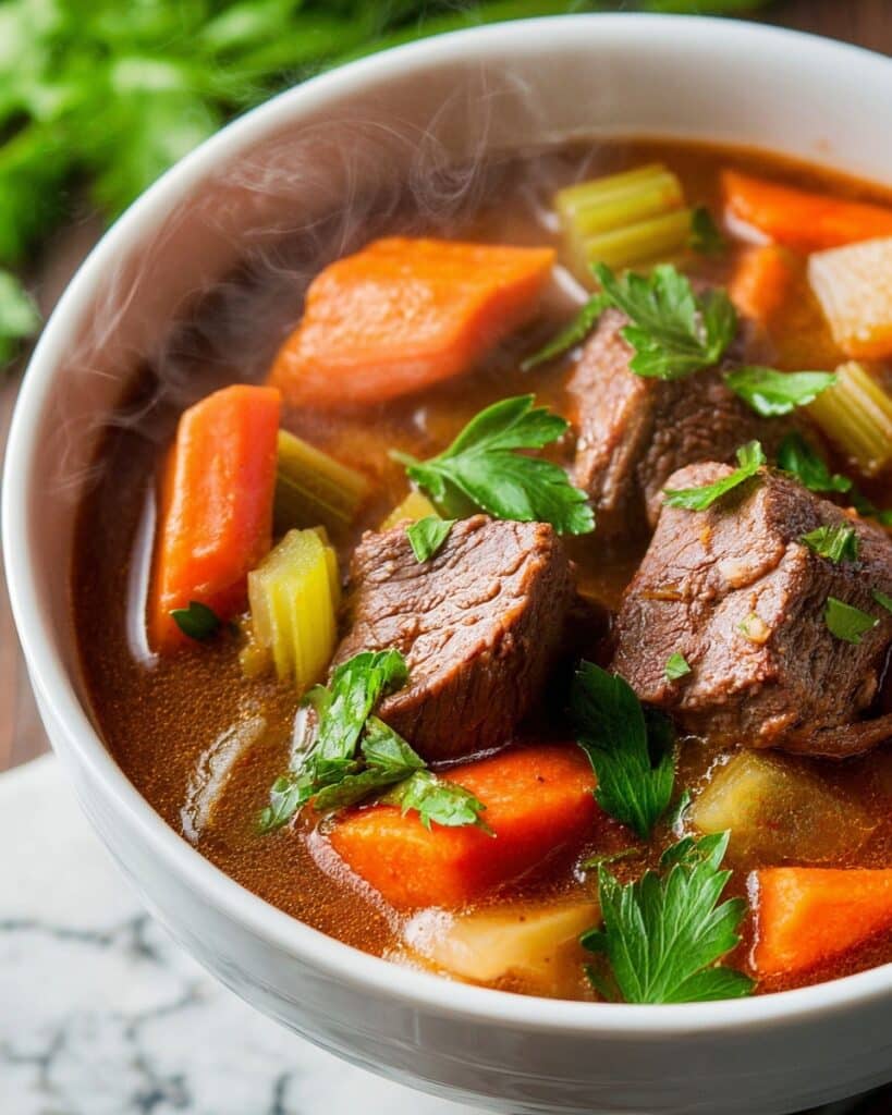Crockpot Beef Sweet Potato Stew Recipe