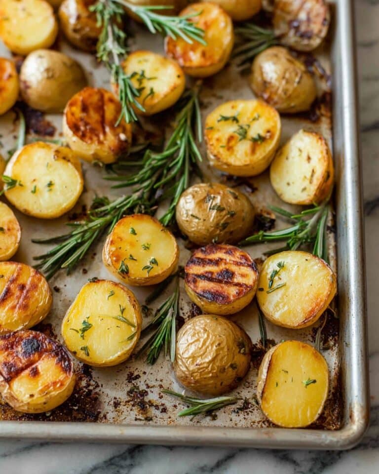 Garlic Herb Roasted Potatoes Recipe
