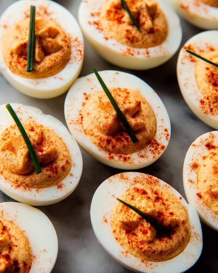 Halloween Deviled Eggs Recipe