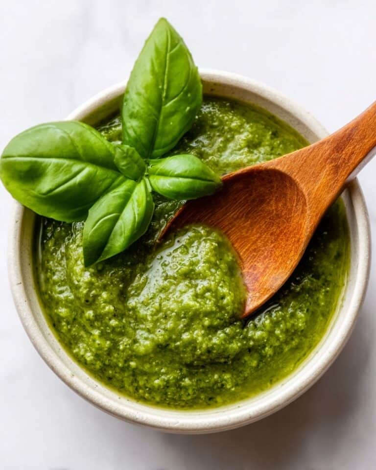 Homemade Basil Pesto Recipe