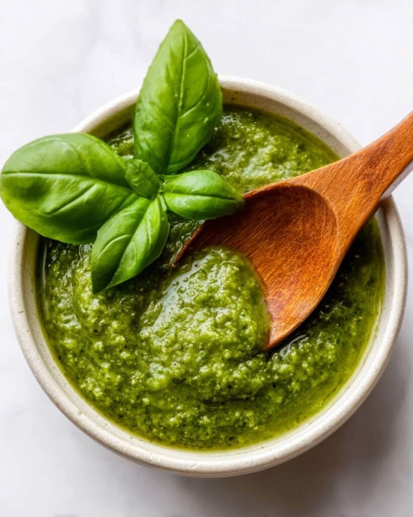 Homemade Basil Pesto Recipe