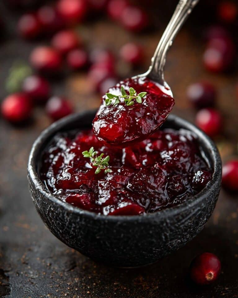 Easy Cranberry Sauce Recipe