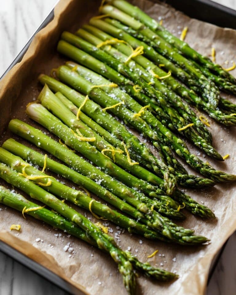 Parmesan Roasted Asparagus Recipe