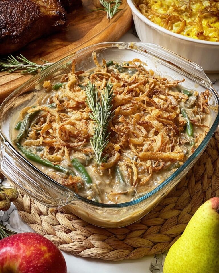 Homemade Green Bean Casserole Recipe