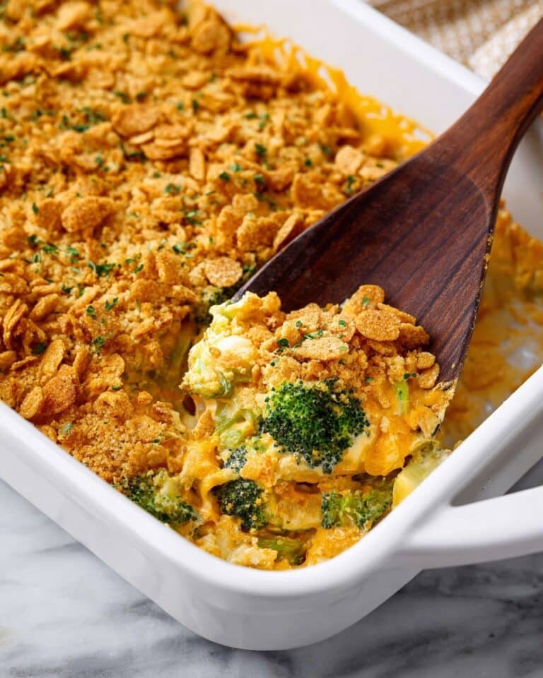 Broccoli Cheese Casserole Recipe