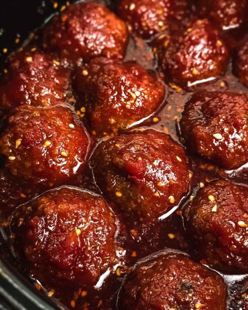 Crockpot Teriyaki Meatballs Recipe