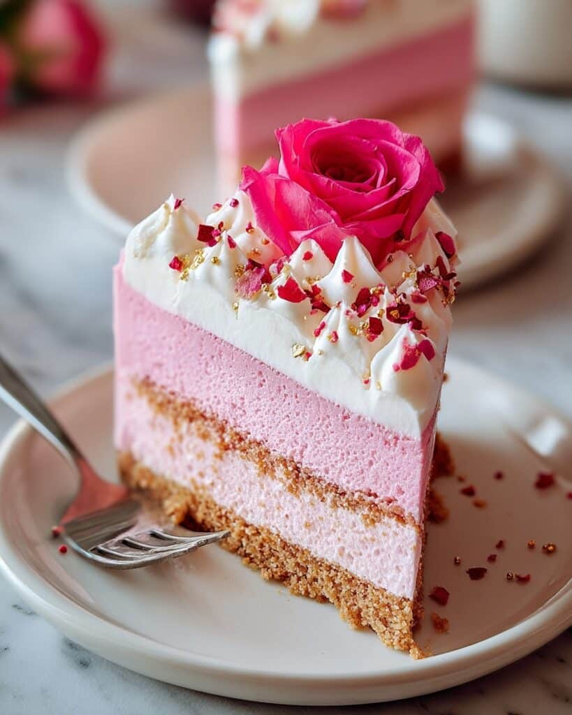 Rose Milk Cake Recipe