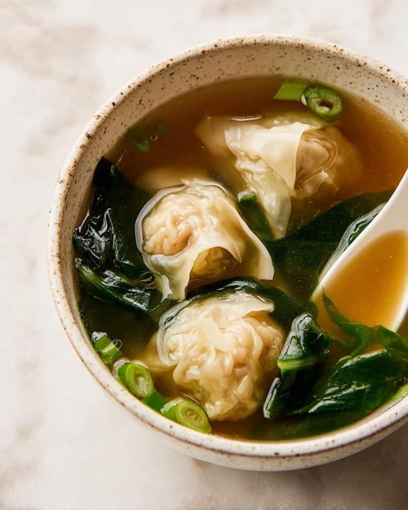 Rice Paper Dumpling “Wonton” Soup Recipe
