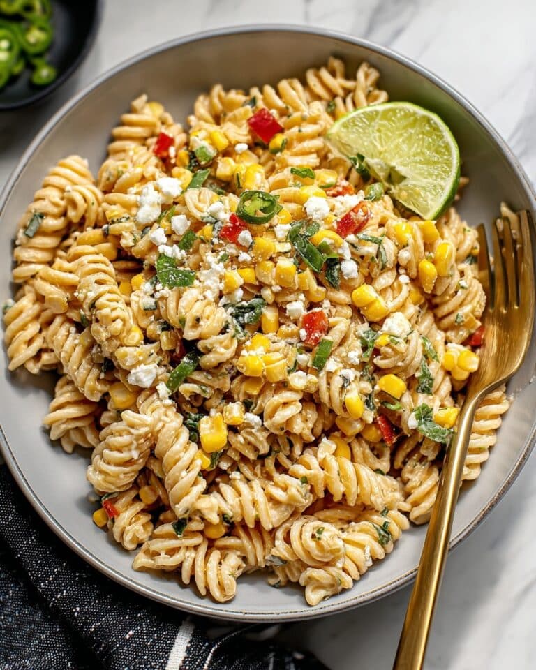Mexican Street Corn Pasta Salad Recipe